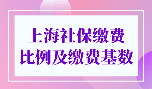 官方公布：2023-2024年度上海社保缴费比例及缴费基数