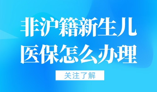2025非沪籍新生儿医保怎么办理？上海积分120分通知单是关键！